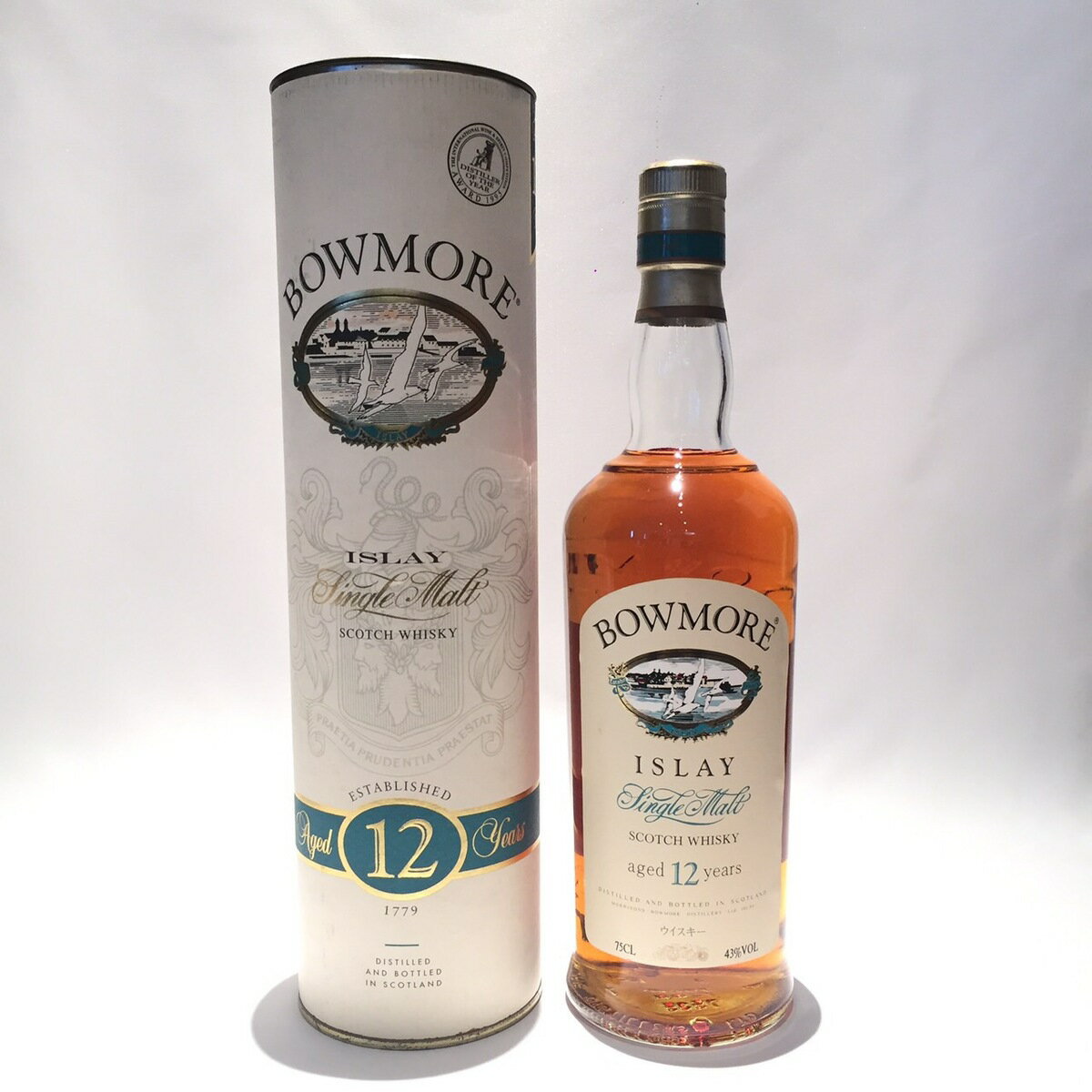 ボウモア 12年BOWMOREAGED 12 YEARS43% Alc./vol. / 750ml