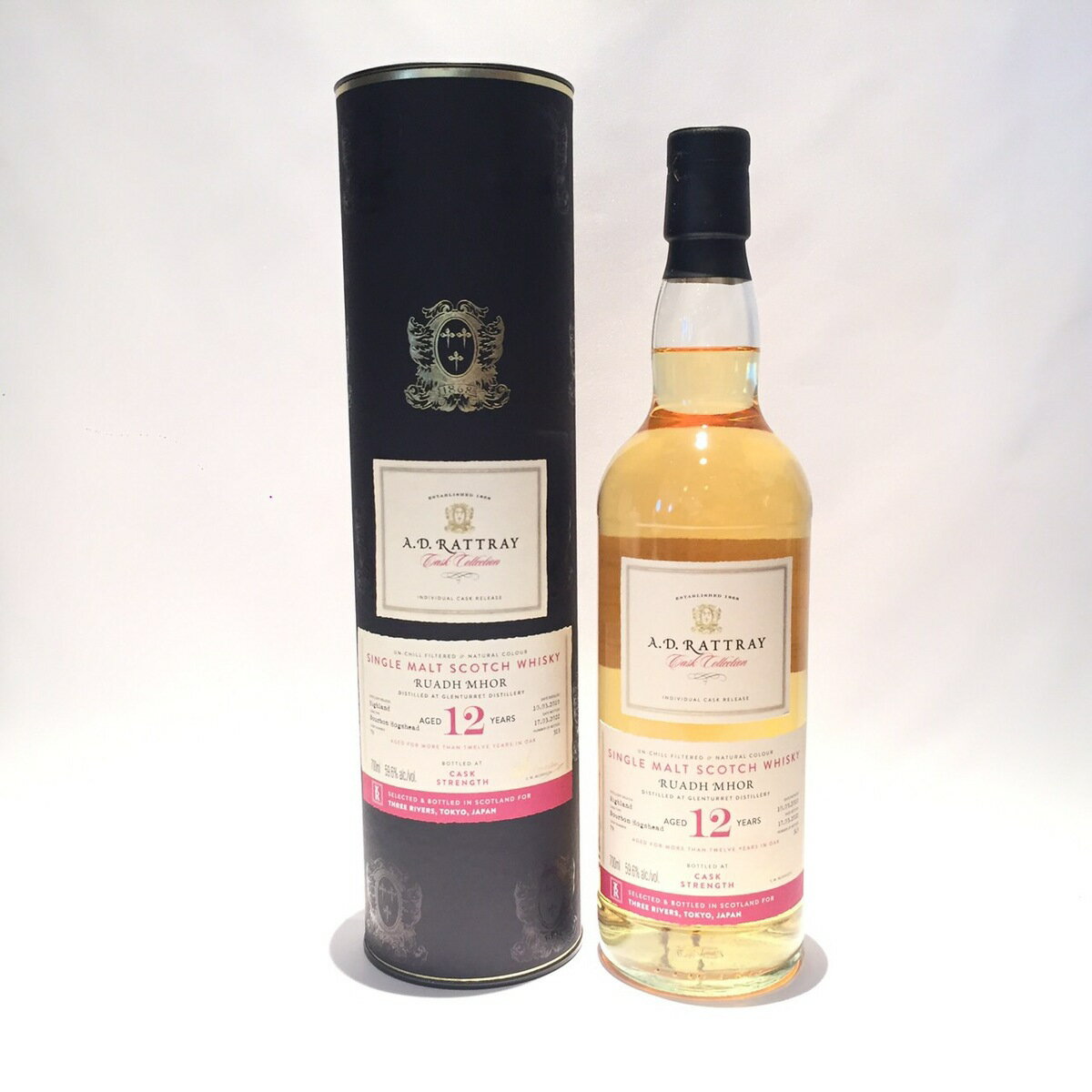 A.D ラトレールーアックモア（グレンタレット）12年2010 - 2022 A.D RATTRAYRUADH MHOR（Glenturret）AGED 12 YEARS2010 - 2022 59.6％alc./vol. / 700ml