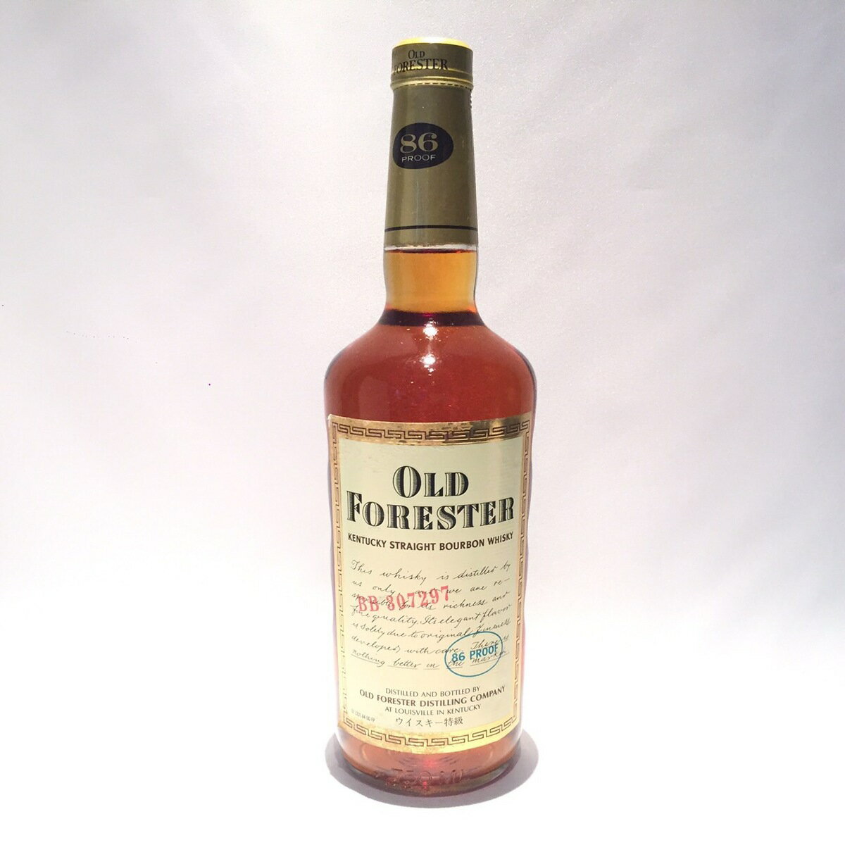 特級オールド フォレスターOLD　FORESTER43％ / 750ml