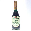 nCEEH[J[N[EfEgHIRAM WALKERCREME DE MENTHE60@PROOF / 750ml