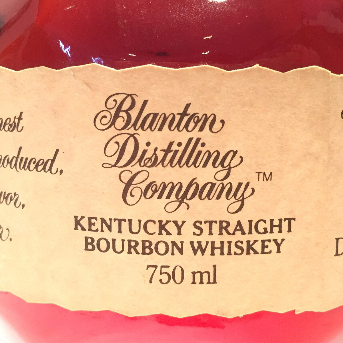 ブラントン　1990年樽番号No.400Blanton 1990Barrel No.40046 1/2% ALC.VOL. (93 P...