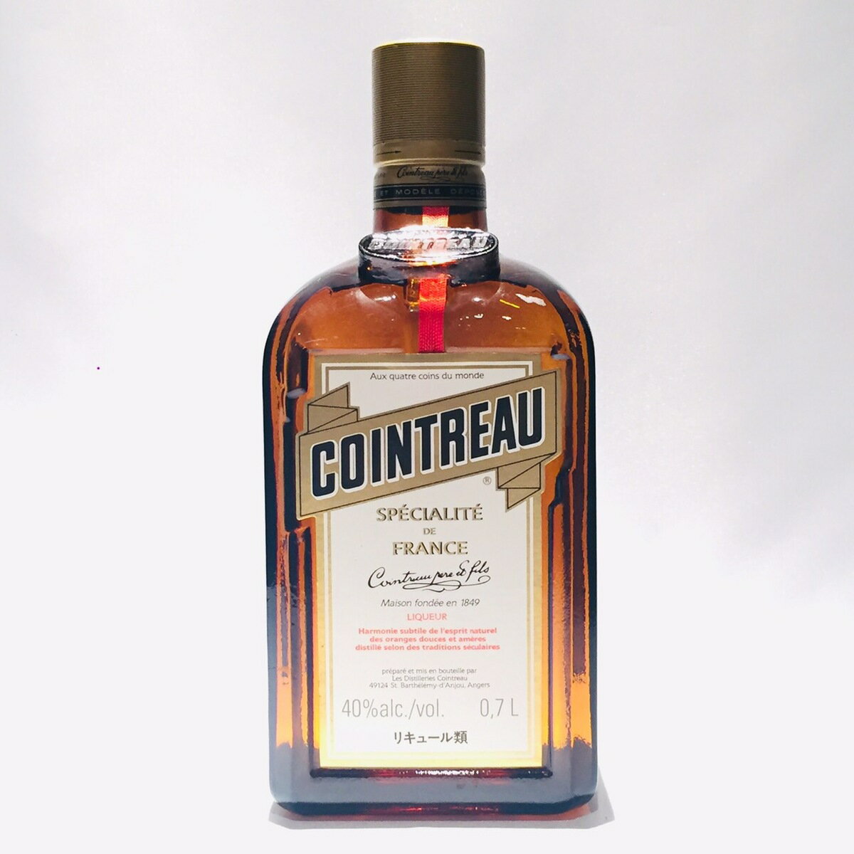 コアントローリキュールCOINTREAULIQUEUR40%alc./vol / 0.7L