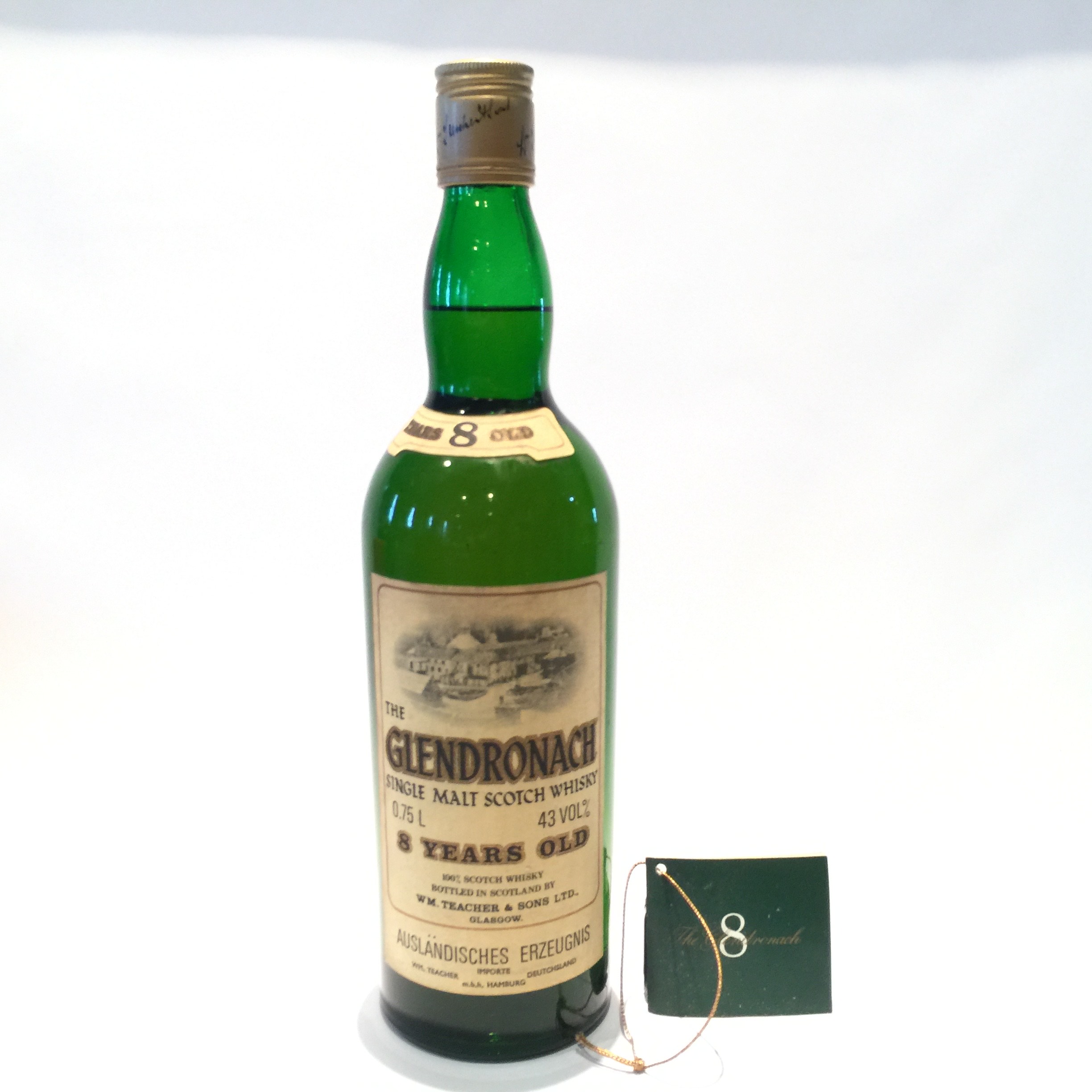 GLENDRONACH GlendronachグレンドロナックOriginal Bottling8 Years oldSingle Malt Scotch Whis