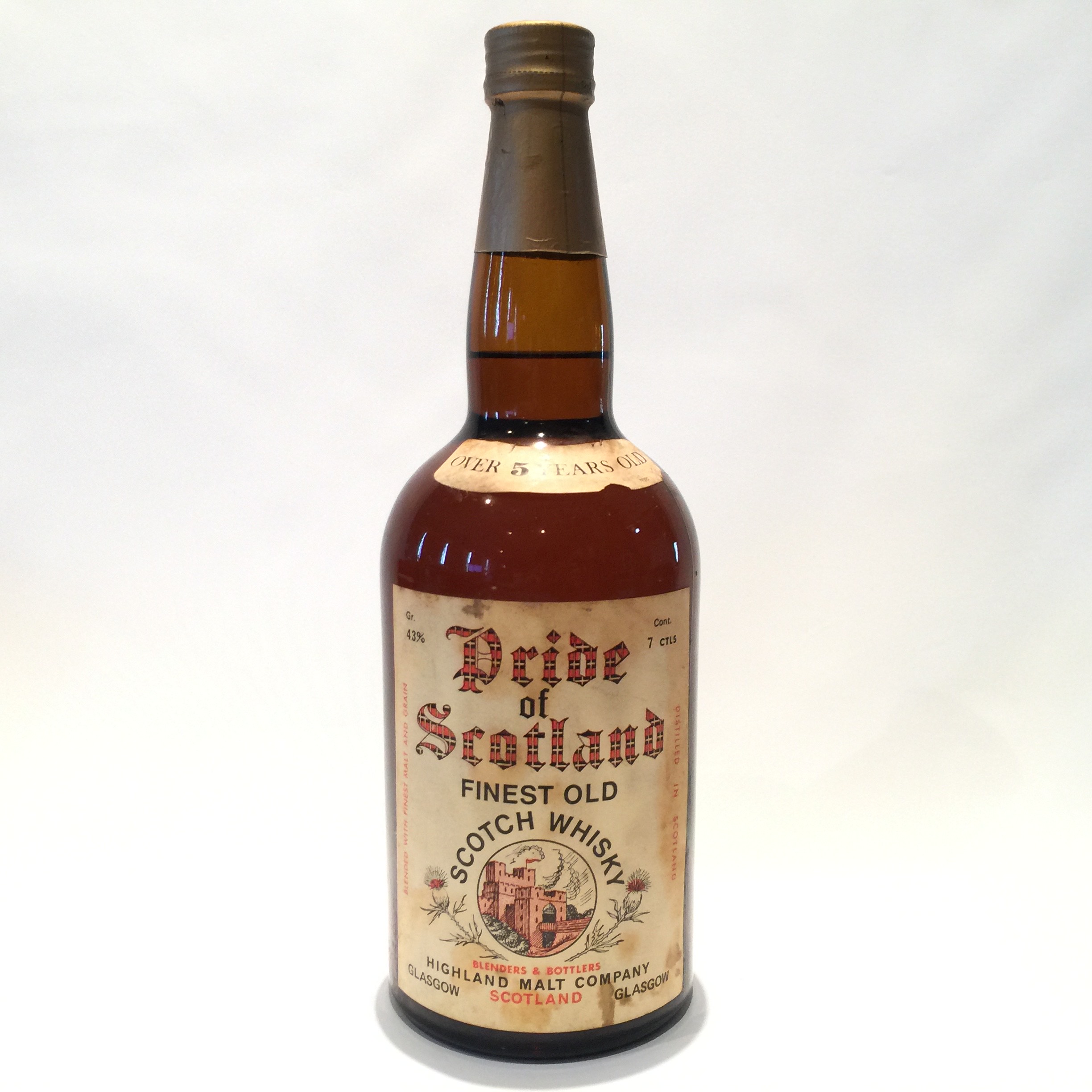 Pride Of Scotlandプライド オブ スコットランドHighland Malt Companyover 5 Years oldFinest Old Scotch WhiskyGr. 43%0,7l 5