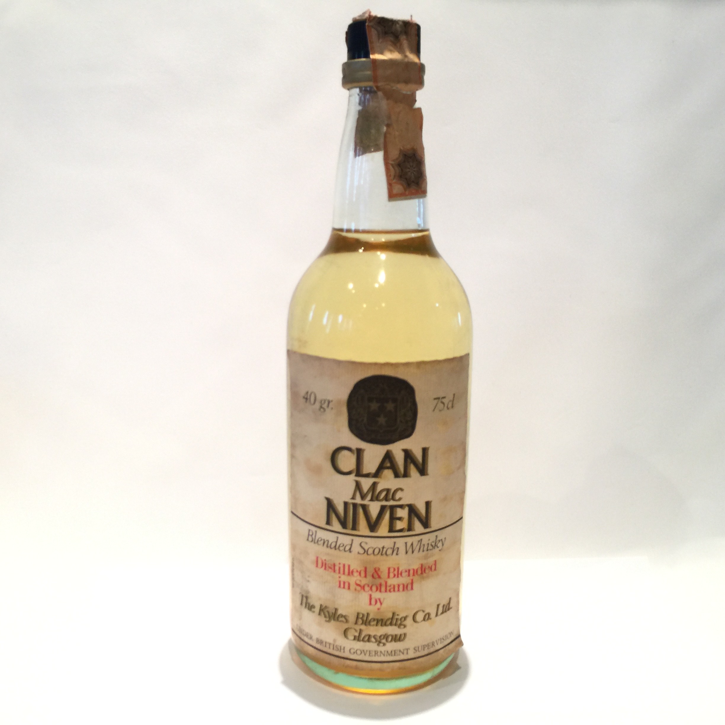 Clan Mac Niven ޥå ͥХKyles Blending Co.Blended Scotch Whisky40 gr...