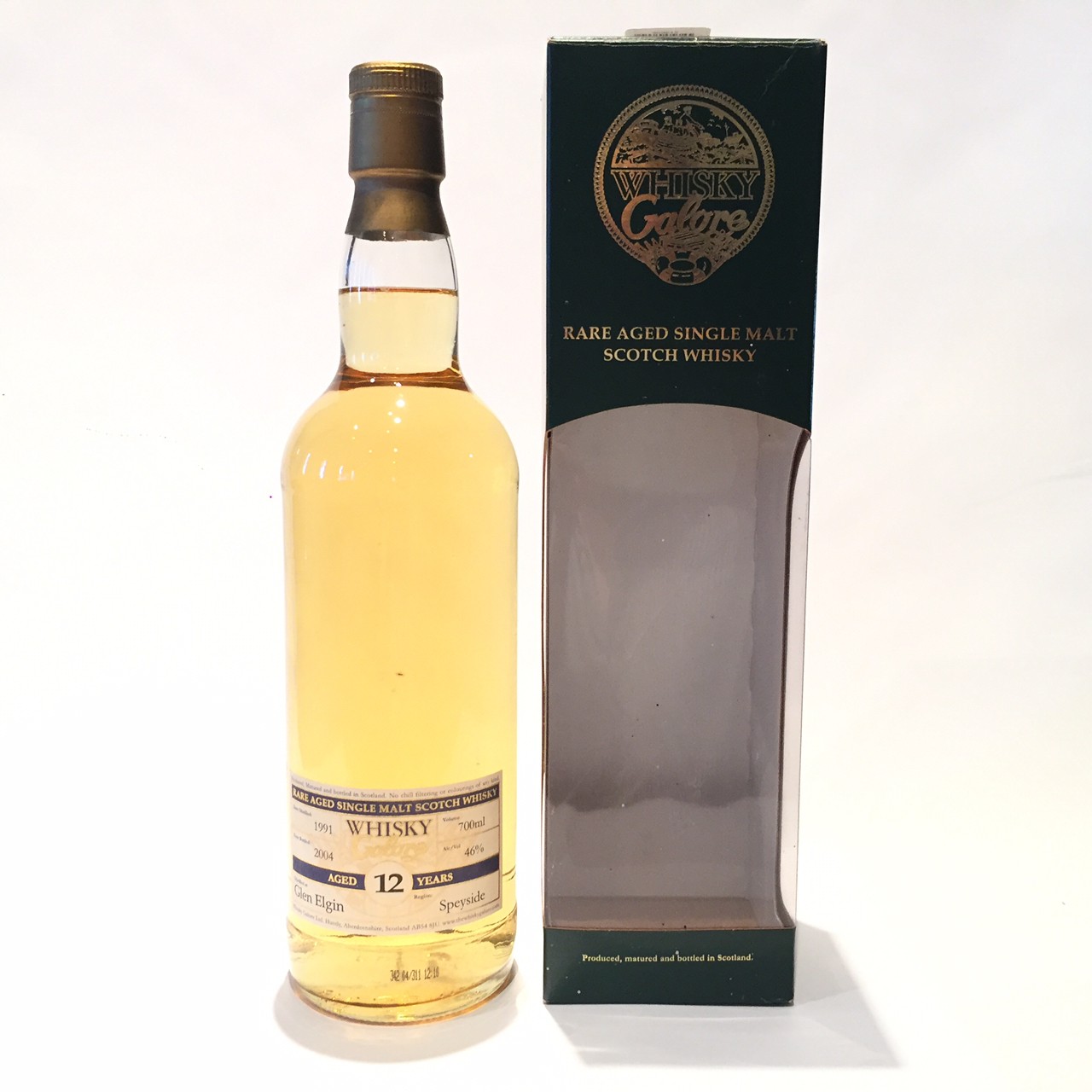 OGMGlen ElginWhisky Galore1991 - 200412 Years old46% / 700ml