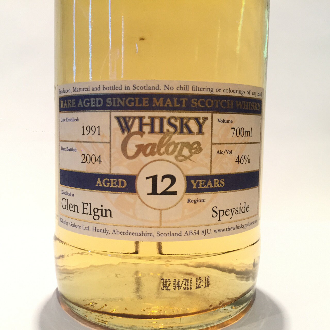 グレンエルギンGlen ElginWhisky Galore1991 - 200412 Years old46% / 700ml