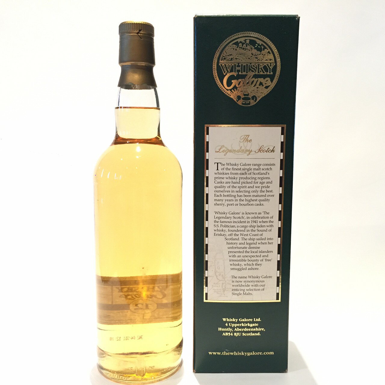 グレンエルギンGlen ElginWhisky Galore1991 - 200412 Years old46% / 700ml