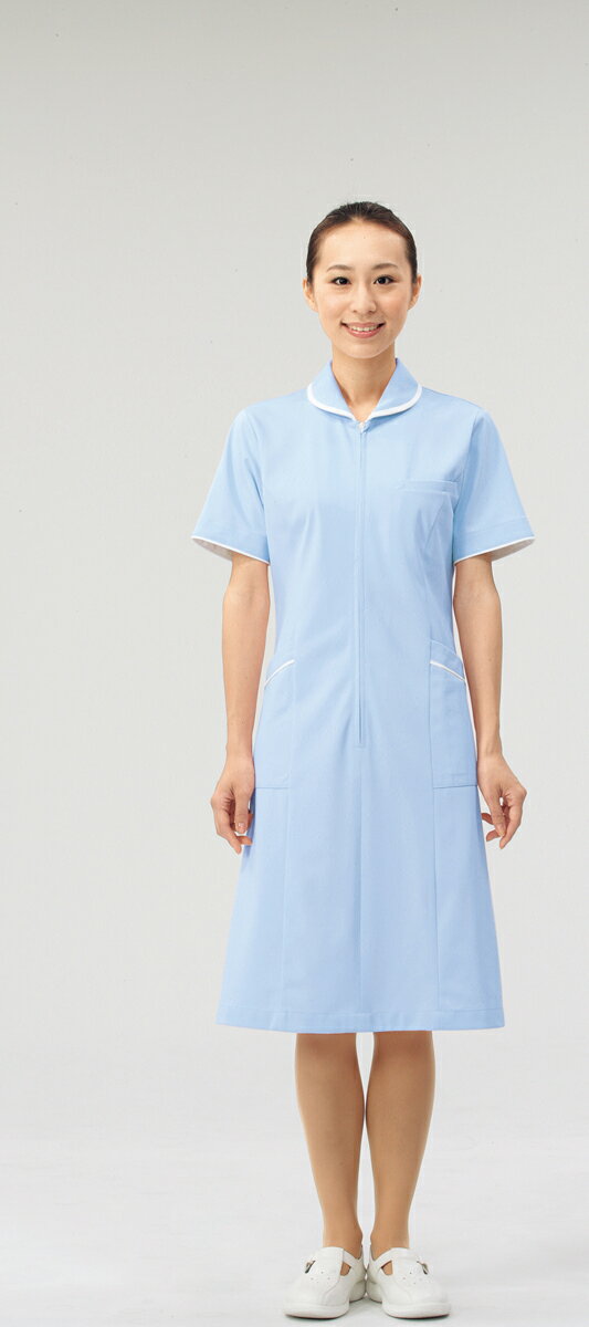 モンブラン 73-1556 ナースワンピース 半袖ナースウェア