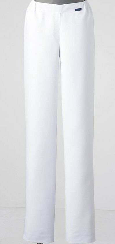 楽天白衣のホワイトロード【FOLK】6007EW【ストレートパンツ（総ゴム） 白衣】