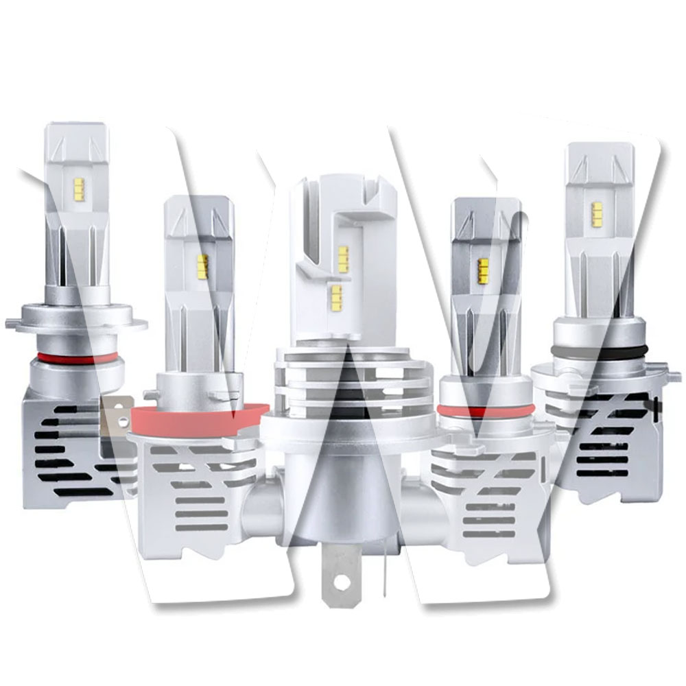 H7 ZESチップ LED ヘッドライト フォグランプ バルブ 4200LM 6500K ホワイト 完璧ハロゲン真似する 綺麗なカットライン 2個 新車検対応 ノイズ キャンセラー内蔵 バーナー 12V M3 高輝度 高品質 IP68 1年保証