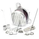 ハーレー ダビッドソン スポーツスター XL 883 1200 Forty-Eight 72 48 1991-2023に対応!! CNC エア クリーナー エア...