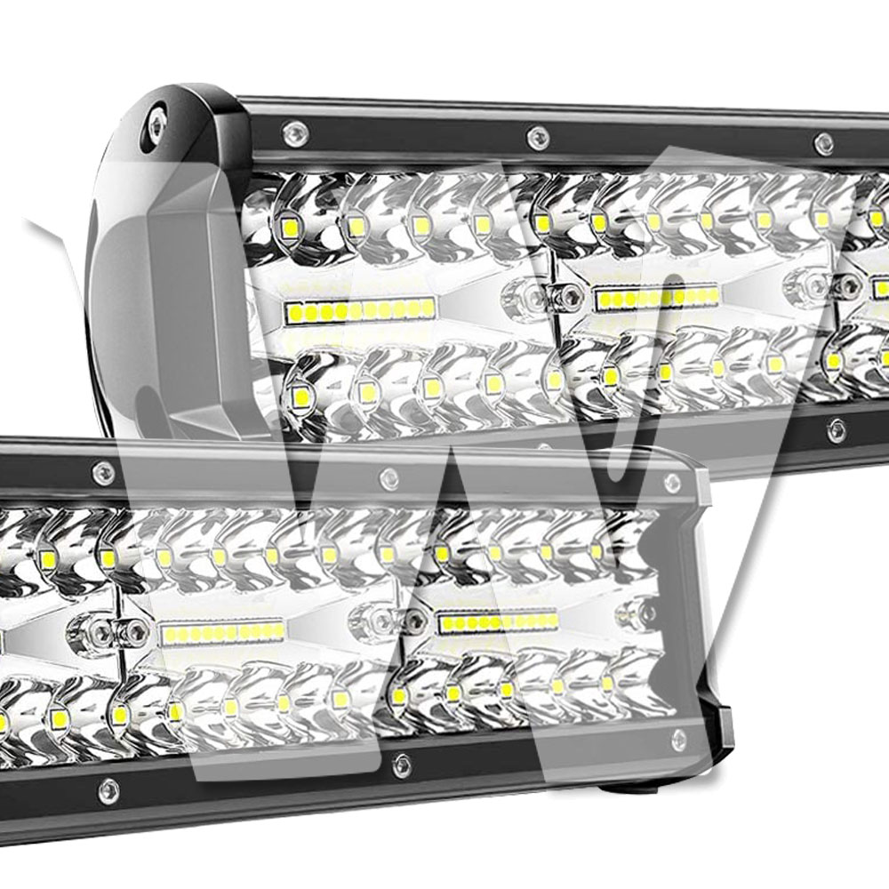 作業灯 LED ワークライト 12インチ 240W ホワイト 8600LM 2個 12V/24V兼用 前照灯 投光器 防水 防塵 防震 トラクター ジープ SUV 大型車 トラック ランクル 除雪車 漁船 漁業用 農業機械 建設機械 道路 オートバイ 汎用