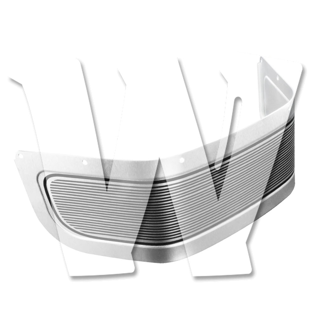 ハーレー ダビッドソン ツーリング ロードキング エレクトラグライド ウルトラリミテッド トライグライド FLHR FLHX 2014-2023年式モデル フロント フェンダー トリム スカート 延長用 高品質 軽量化 ABS素材 パーツ カスタム バイク オートバイ