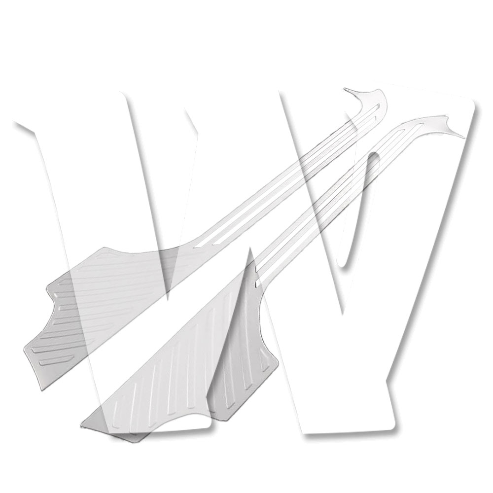 トヨタ アルファード ヴェルファイア 30系 前期 後期 サイド ステップガード スカッフ プレート 傷付き防止 ステンレス メッキ カスタム パーツ 内装 アクセサリー