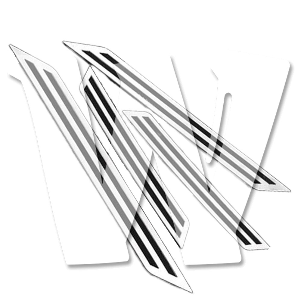 トヨタ アルファード ヴェルファイア 30系 前期 後期 サイド ステップガード スカッフ プレート 傷付き防止 ステンレス メッキ カスタム パーツ 内装 アクセサリー