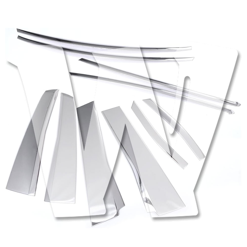 トヨタ アルファード ヴェルファイア 30系 前期 後期 ウィンドウトリム ウェザーストリップカバー ガーニッシュ ステンレス 傷付き防止 鏡面 外装 パーツ アクセサリー ドレスアップ