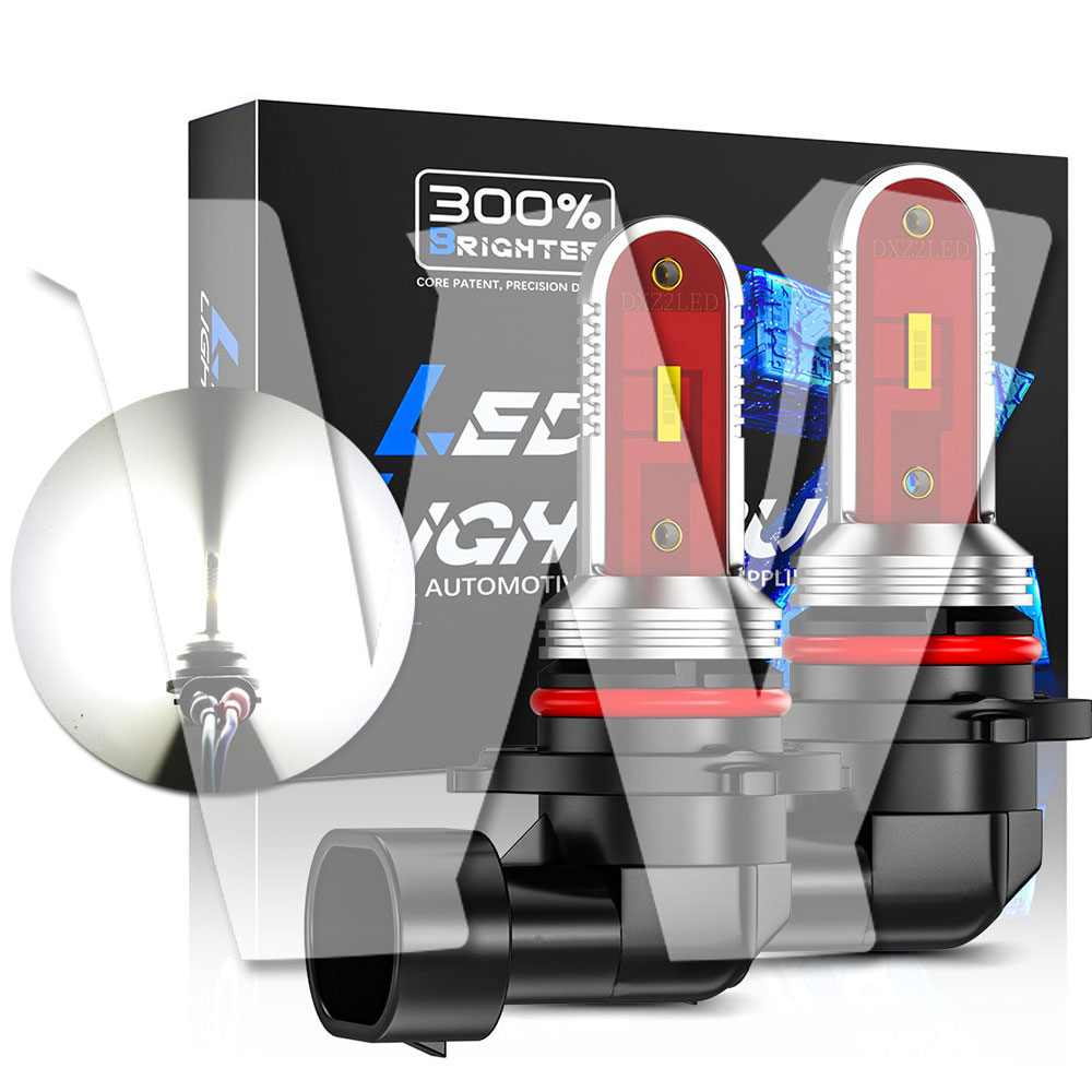 Rakuten - 30W HB3/HB4兼用タイプ 新車検対応 CSPチップ 6500K ホワイト 3600LM LED化 LED ヘッドライト フォグランプ 高品質 高輝度 IP68 1年保証