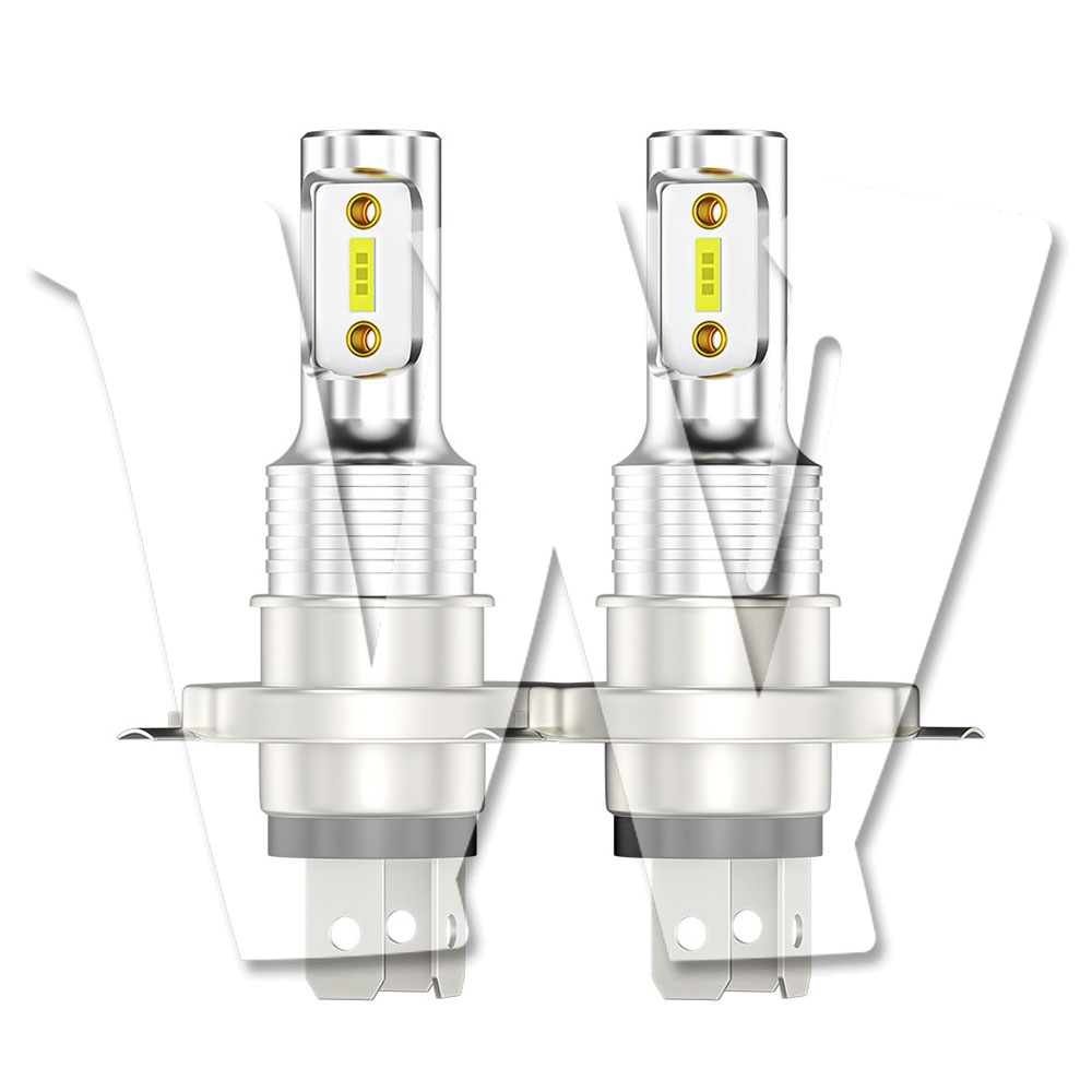 Rakuten - 20W H4 新車検対応 2個 CSPチップ 6500K ホワイト LED化 LED ヘッドライト フォグランプ 高品質 高輝度 IP68 1年保証