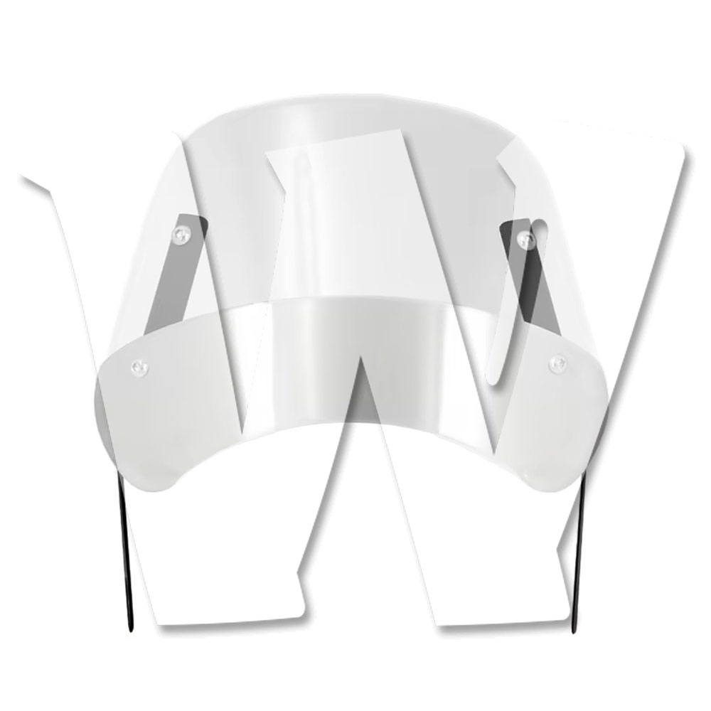 オートバイ ウィンドスクリーン デフレクター 6.5インチ/9.45インチ ヘッドライト ウィンドシールド フェアリング ユニバーサル ハーレー カワサキ BMW スズキ ホンダ ヤマハ ブラック オートバイ カスタム パーツ アクセサリー 車体保護 汎用