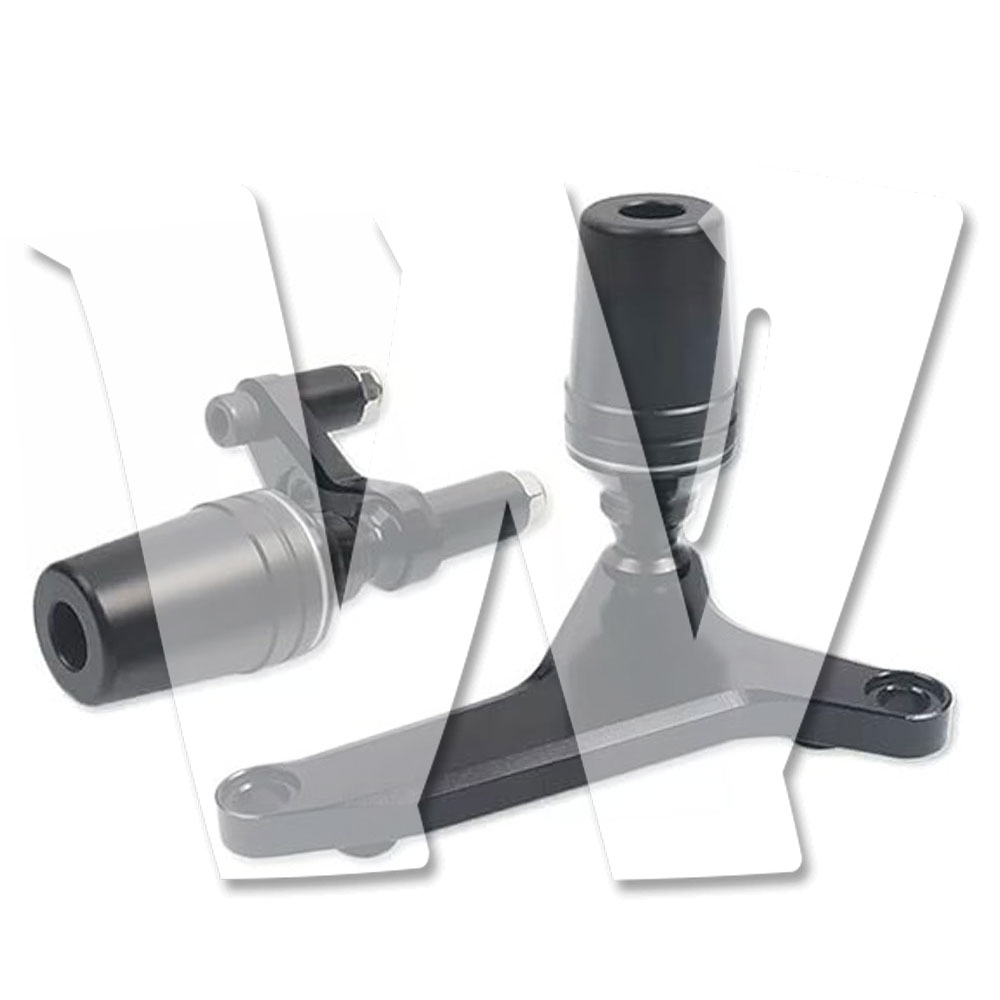 BMW S1000RR 2019-2024年モデル フレームスライダー クラッシュガード エンジンガード プロテクター 落下保護 車体保護 左右セット ボルトなど付属 バイク パーツ カスタム