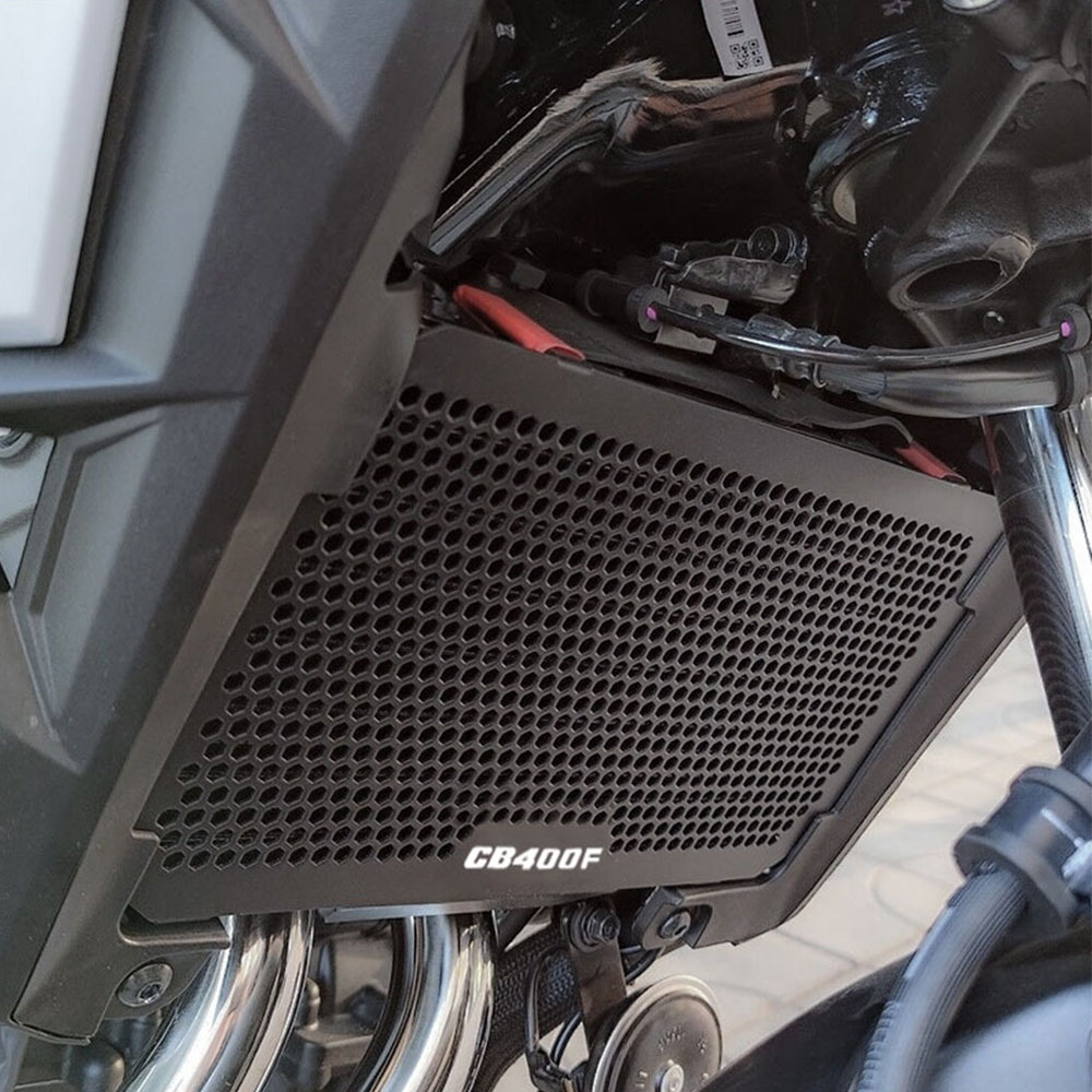 CB400F 2021-2024年モデル クーラー ウォータータンク ラジエーターガード ネット...