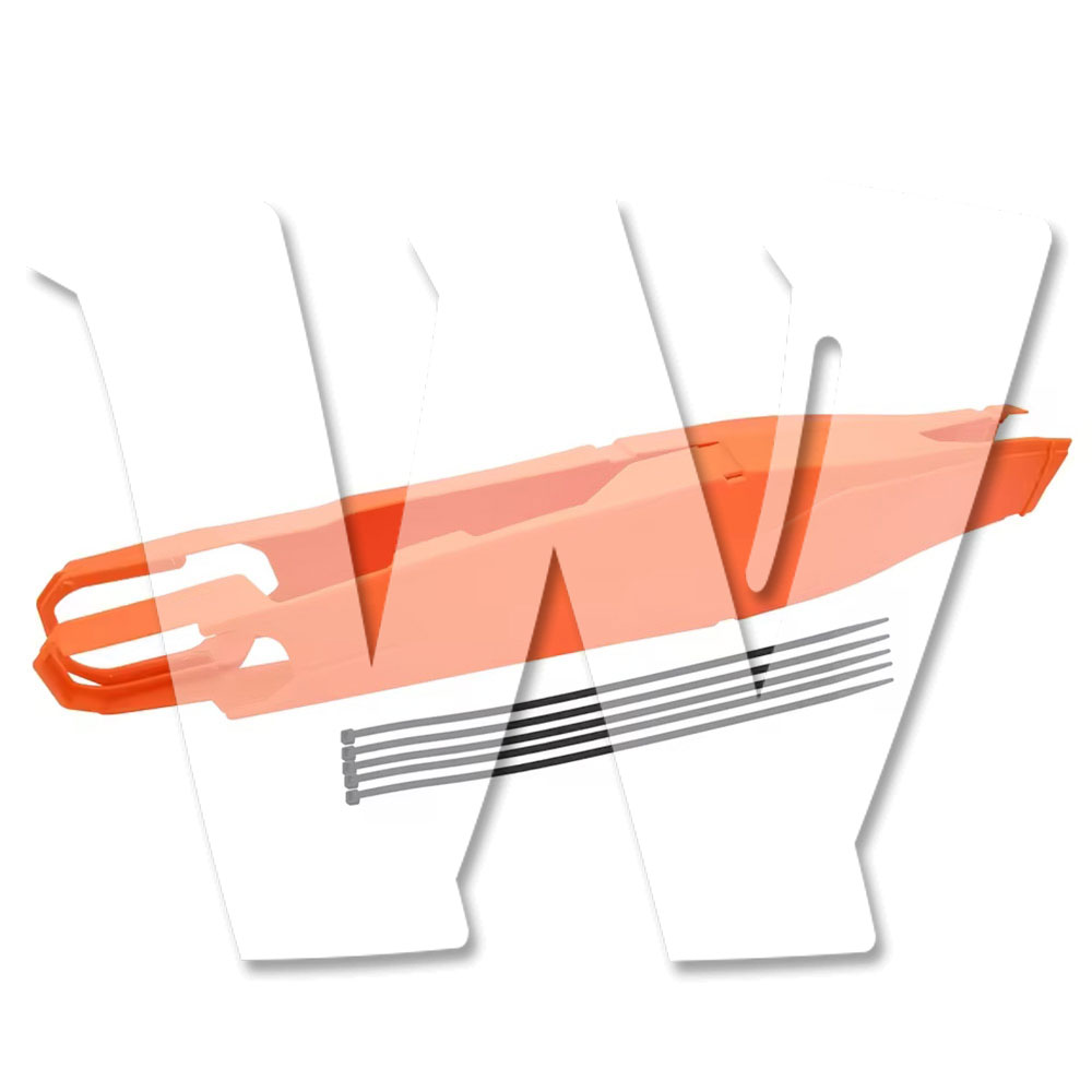 スイングアーム保護カバー スイングアーム プロテクター スイングアームガード KTM XCW XCWF EXC EXCF 125 250 300 350 400 450 500 Husqvarna TC FC TE FE オレンジ オートバイ