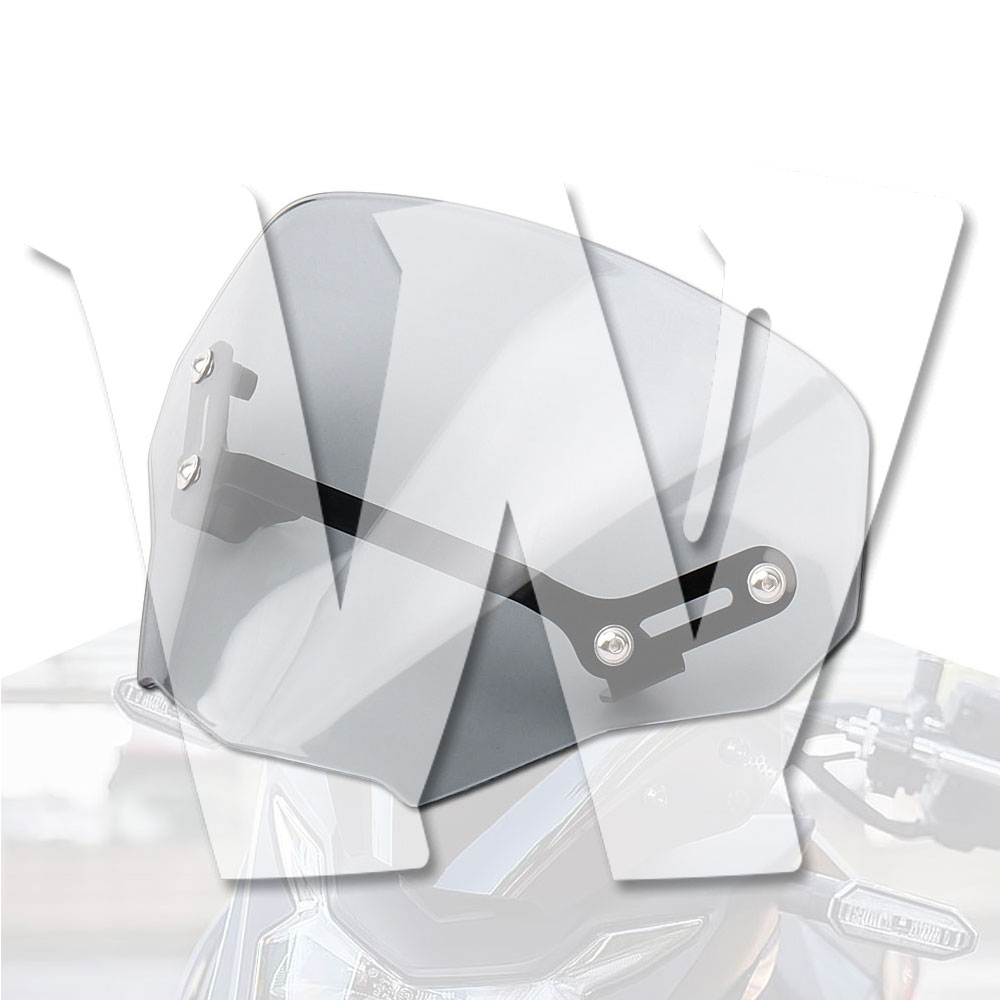 樂天商城 - 【ホンダ CB750 ホーネット 専用】フロント ウインドシールド ディフレクター (2023-2025) 防風 プロテクター 車体保護 アクセサリー カスタムパーツ 灰色 グレー