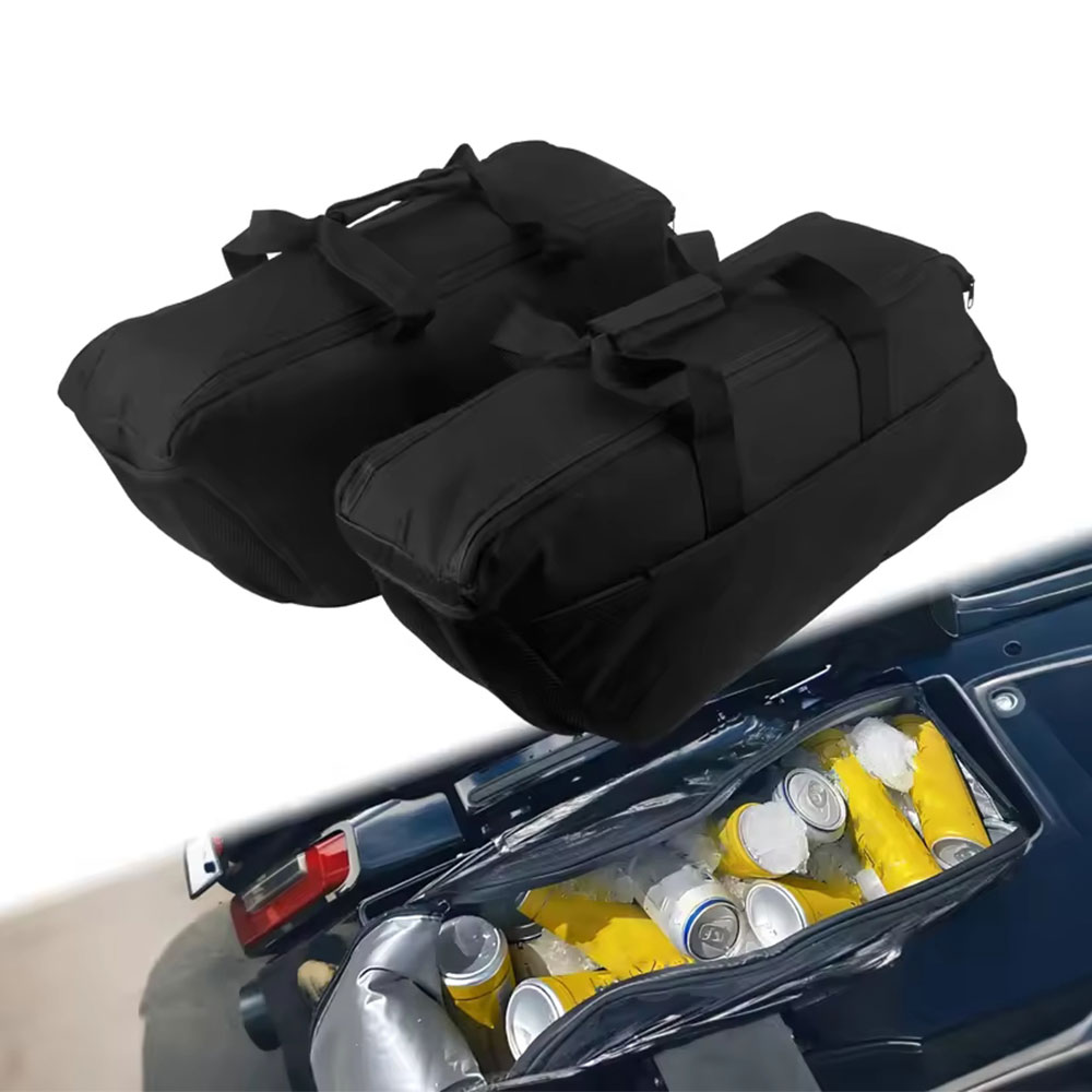 【ハーレー用】 サドルバッグ インナーバッグ クーラー 保冷 ツールバッグ 収納 1993-2023年モデル ストリートグライド エレクトラグライド ロードキング FLHTK ウルトラ バイク 旅行
