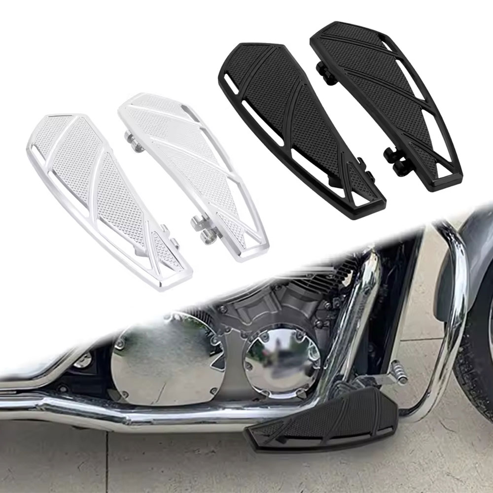 Rakuten - 【ハーレー専用】フロントフロアボード フットレスト セット - ツーリング/Road King/Street Glide/ソフテイル/ダイナFLD 1986年以降モデル 対応