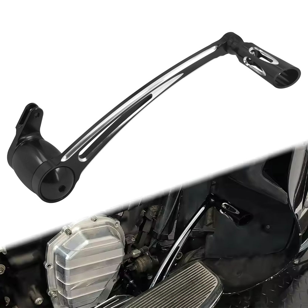 Rakuten - 【ハーレー ブレーキペダル キット】CNCアルミ製 フットレスト付き 1インチロング 純正交換 ツーリング/Trikeモデル 1997-2025年対応 ブレーキアーム（レバー）＋ フットペグのフルキット