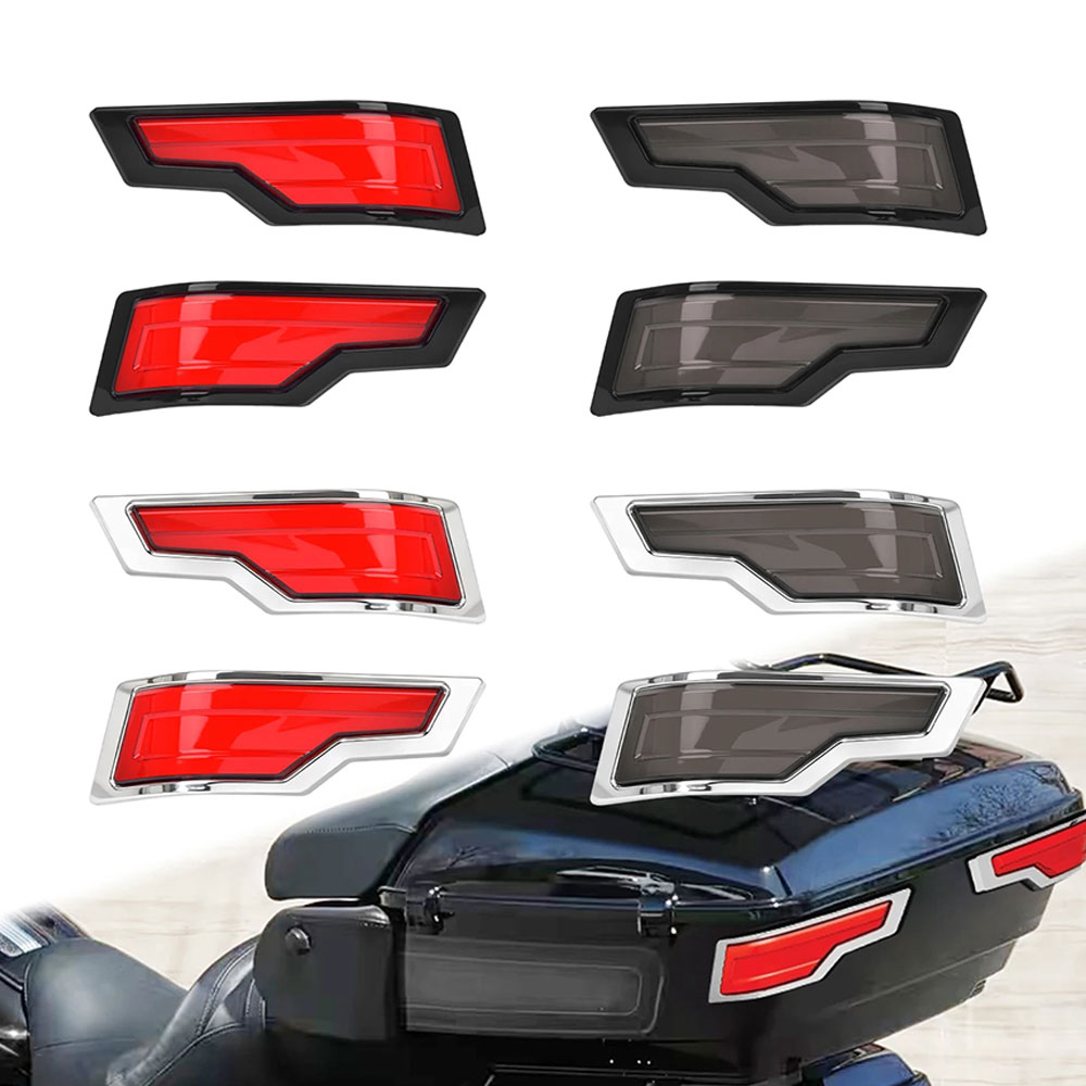 Rakuten - 【ハーレー用】 3役LED ツーリング テールライト 2014-2023 ウインカー/ブレーキ/ランニングライト一体型 Electra Glide Road Glide専用
