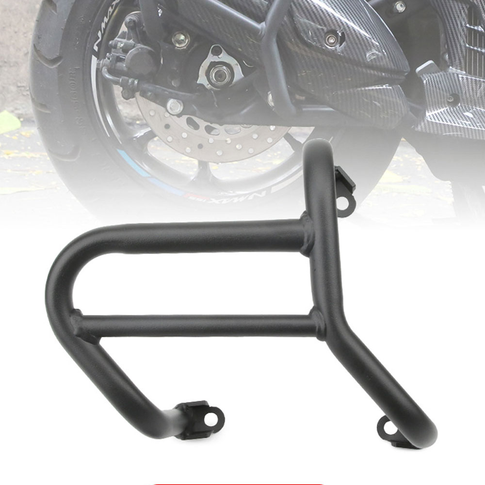Rakuten - 【NMAX155対応】ヤマハ NMAX155 マフラーガード クラッシュバー 排気管バンパー 転倒保護 プロテクションバー 補強パーツ
