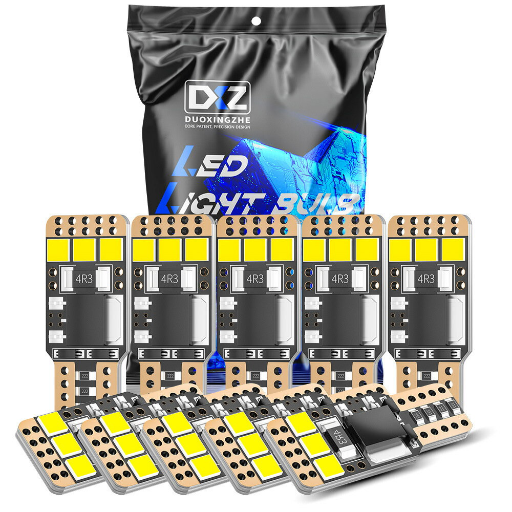 樂天商城 - 【10個セット】T10 LEDバルブ W5W 9SMD 12V/24V兼用 キャンバス対応 194 168 ルームランプ ナンバー灯 ポジションランプ 50000時間寿命