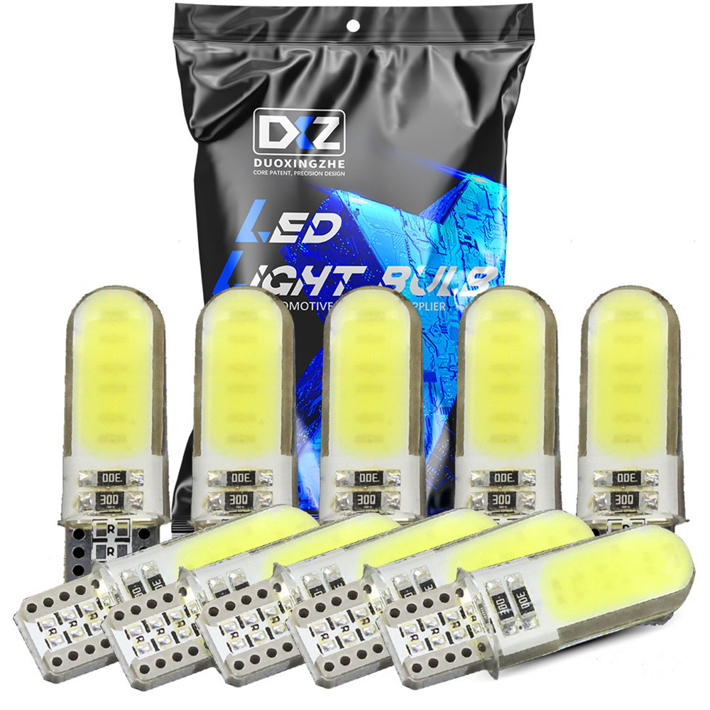 Rakuten - 【10個セット】T10 LEDバルブ W5W 9SMD 12V キャンバス対応 194 168 ルームランプ ナンバー灯 ポジションランプ 50000時間寿命