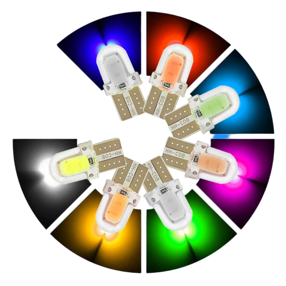 Rakuten - 【10個セット】【カラー選択】 T10 LEDバルブ W5W 9SMD 12V キャンバス対応 194 168 ルームランプ ナンバー灯 ポジションランプ 50000時間寿命