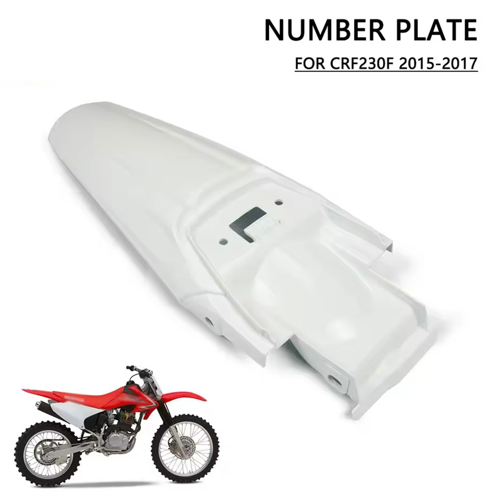 Rakuten - HONDA CRF230F 用 リアフェンダー 純正交換タイプ 2013-2019年 対応 ホワイト