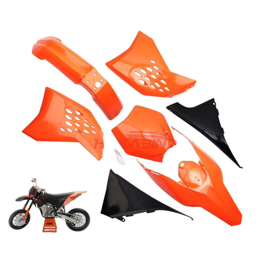 HONDA CRF230F 用 プラスチックカバーセット 2015-2017年 対応 ボディキットフェンダー/ナンバープレート/シュラウド/サイドパネル フルセット