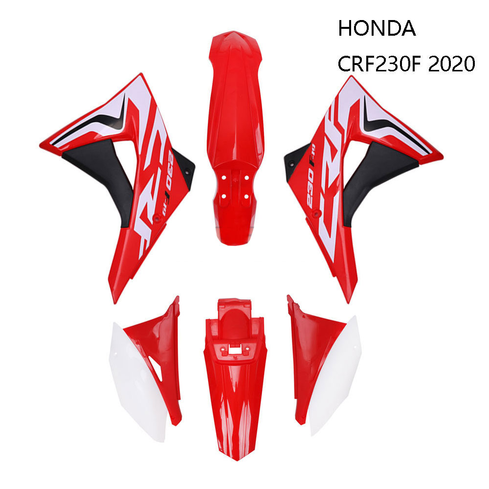 樂天商城 - ホンダ CRF230F 用 ボディプラスチックキット 2020年 フルセット モトクロス オフロードバイクパーツ ボディキット