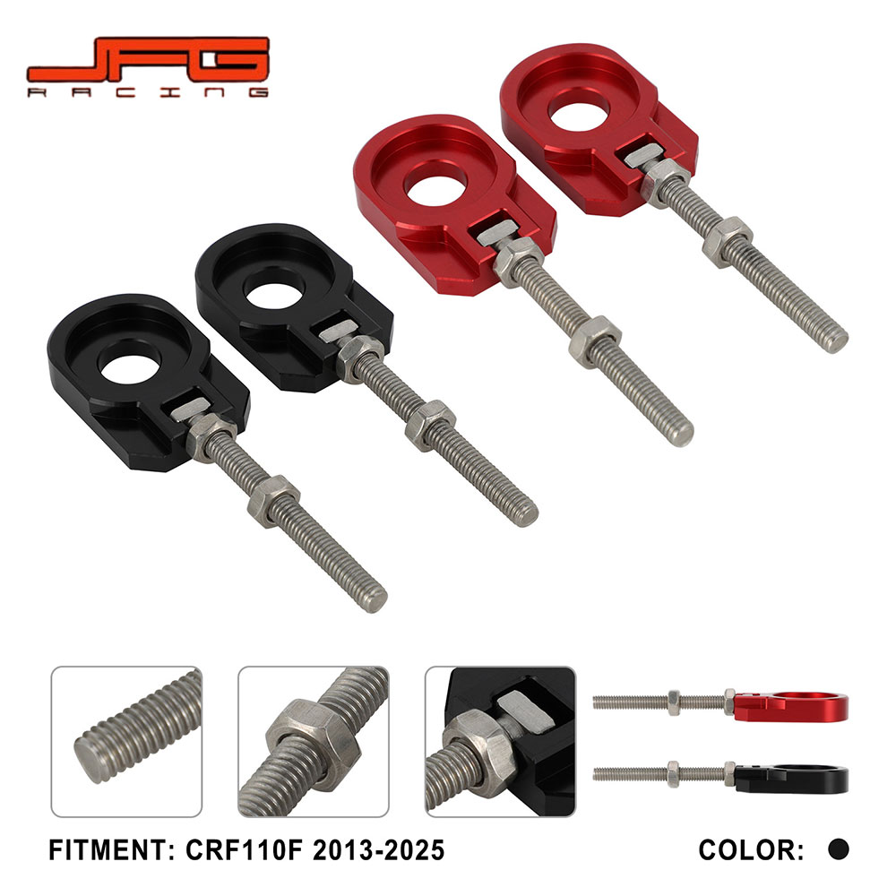 Rakuten - 【頑丈・軽量】 CRF110F アルミジャッキ CNC削り出し 6061アルミ 耐摩耗 リフトアップ 整備工具 レッド / ブラック