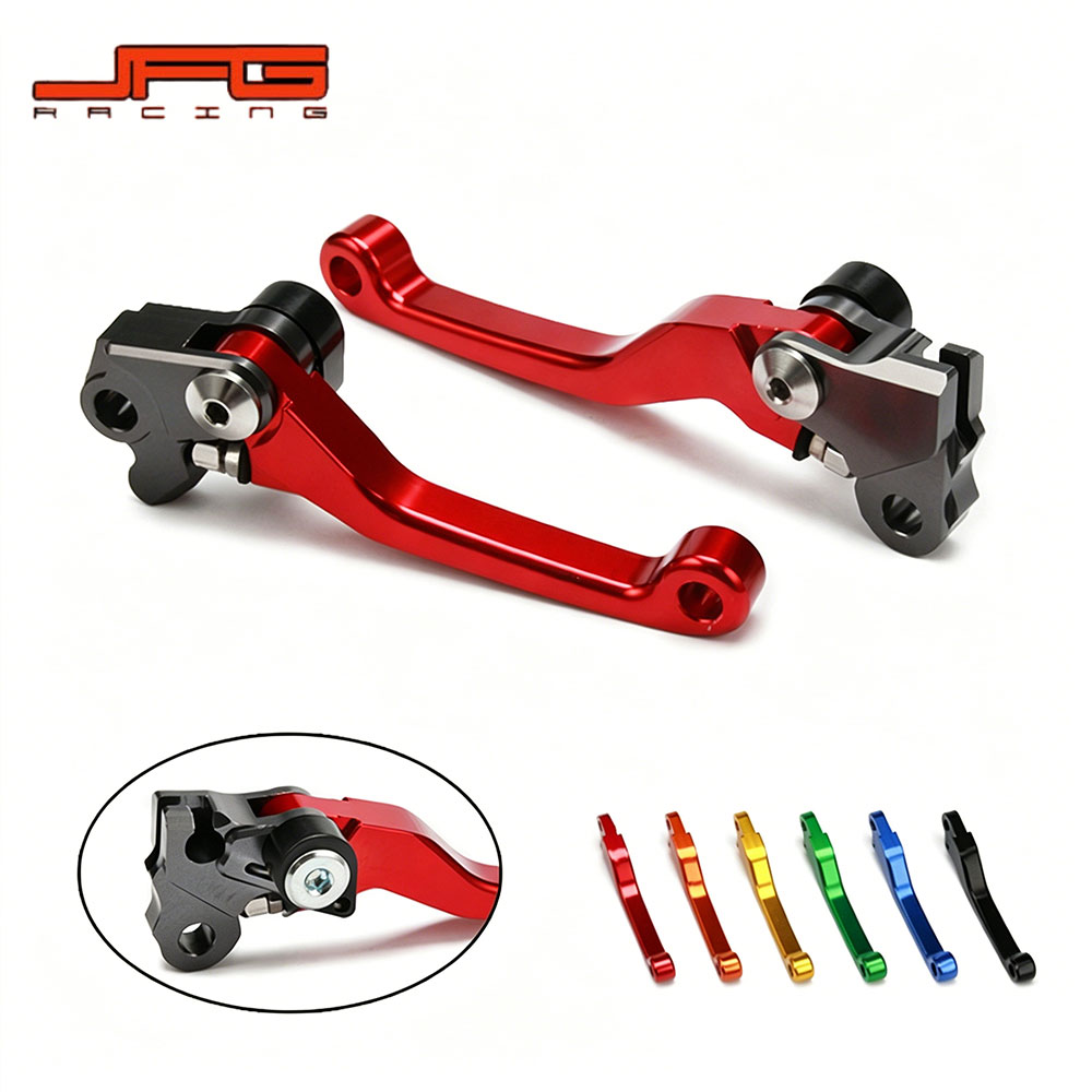 樂天商城 - 【CNCアルミ】 ブレーキ＆クラッチレバーセット CR125R/250R(04-07) CRF250R/450R(04-06) CRF250X(04-17) CRF450X(05-17) 対応 レッド/ブラック
