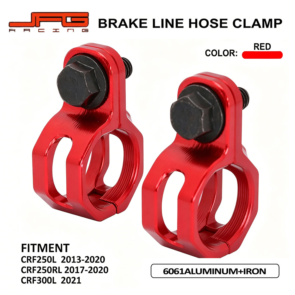 Rakuten - 【CNCアルミ】 ハンドルクランプ トップブリッジカバー CRF250L(2013-2020)/250RL(2017-2020)/300L(2021) 対応 剛性UP ドレスアップ レッド