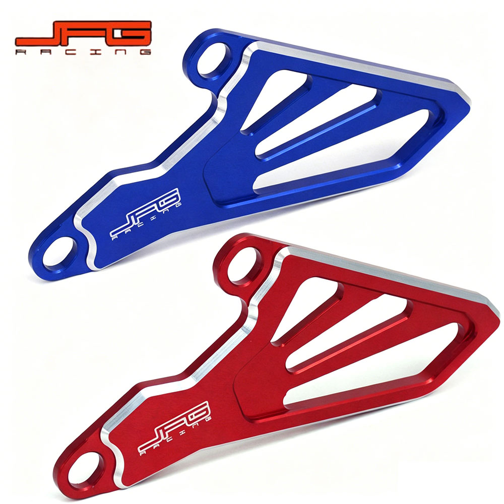 Rakuten - 【6061-T6アルミCNC】スプロケットガード 9015｜ホンダ CR/CRF / ヤマハ YZ125 用｜軽量70g｜ドレスアップ保護パーツ
