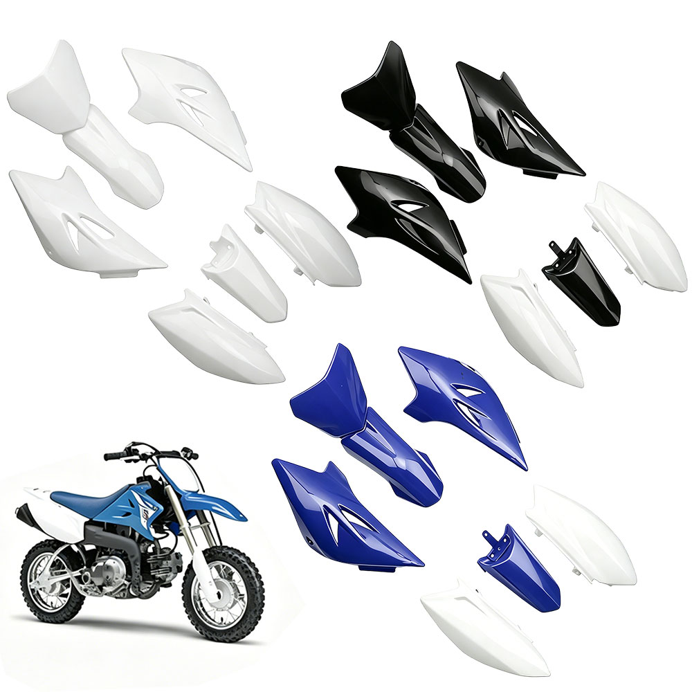 Rakuten - 【ヤマハ TTR50】 2006-2021年式 対応 フルプラスチック ボディキット 外装パーツ コンプリートセット 純正交換用 補修 カスタム フェンダー シュラウド サイドカバー