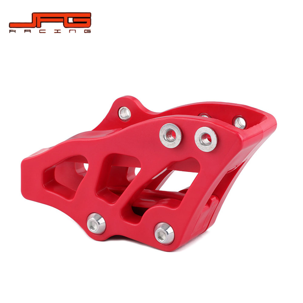 Rakuten - 【高強度アルミ】 CRF150F 2003-2009/2012-2017 / CRF230F 2003-2009/2012-2017 専用 チェーンガイド レッド 耐摩耗 ドレスアップ