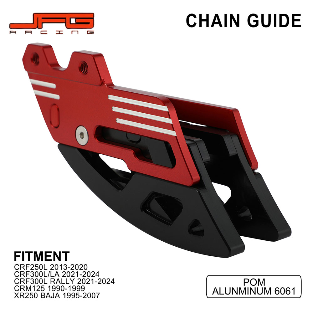 Rakuten - 【CRF250L/300L/CRM125/XR250BAJA対応】 アルミ+セイコー鋼 導鏈器 軽量218g 高強度 オフロード 純正交換