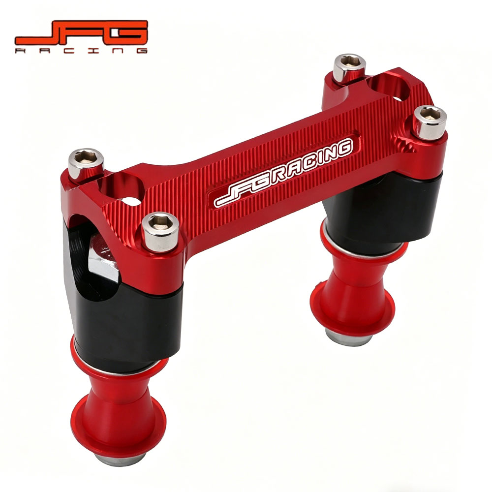Rakuten - 【CNC 6061-T6アルミ】CRF250R 2013-2017 / CRF450R 2009-2016 専用 連体压塊 レッド 高精度 耐摩耗 ドレスアップ