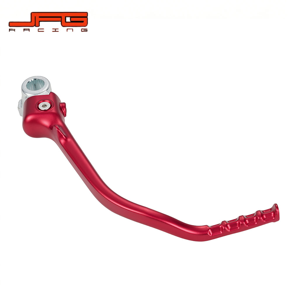 Rakuten - 【CNCアルミ】 ホンダ CRF450R（2009-2016年モデル） C102 102 専用 キックペダル 起動杆 耐久性抜群 レッド ドレスアップ 純正交換