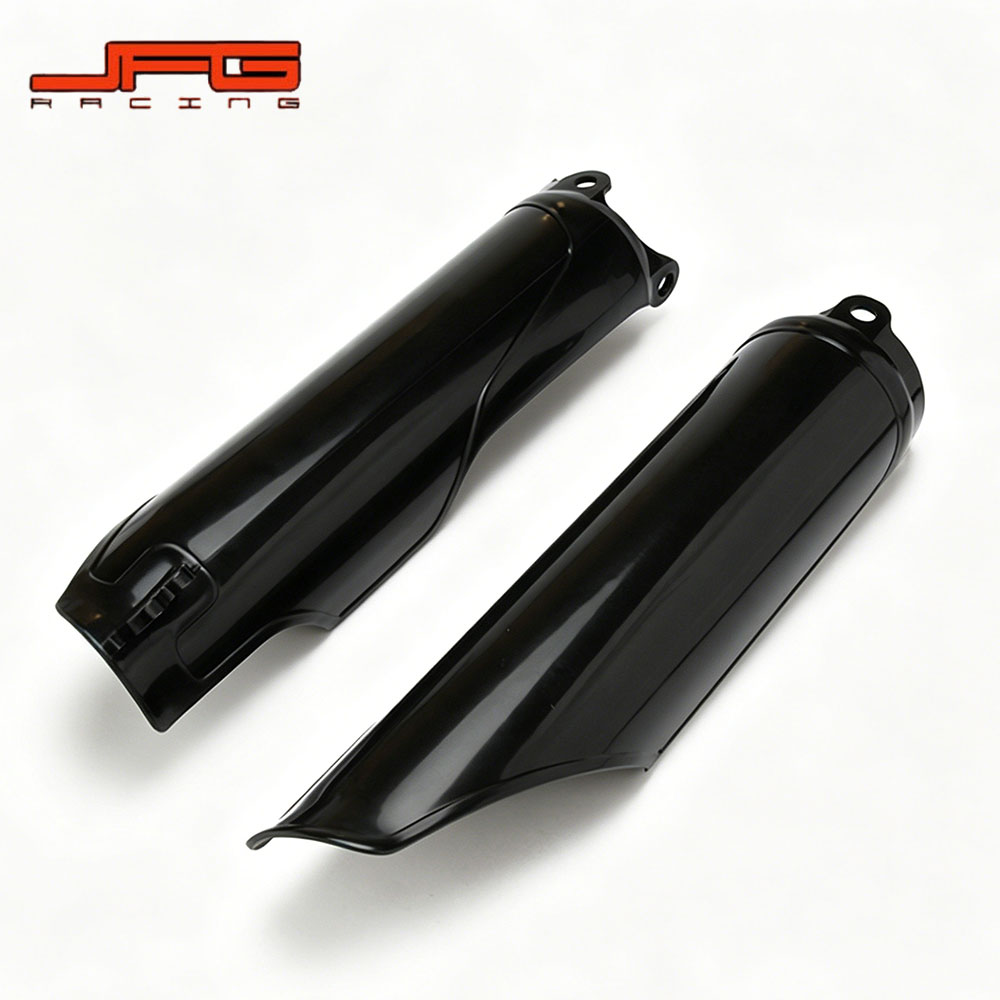 Rakuten - 【CRF250対応】 フロントフォークカバー プロテクター 黒 プラスチック製 純正交換 補修パーツ 2個セット