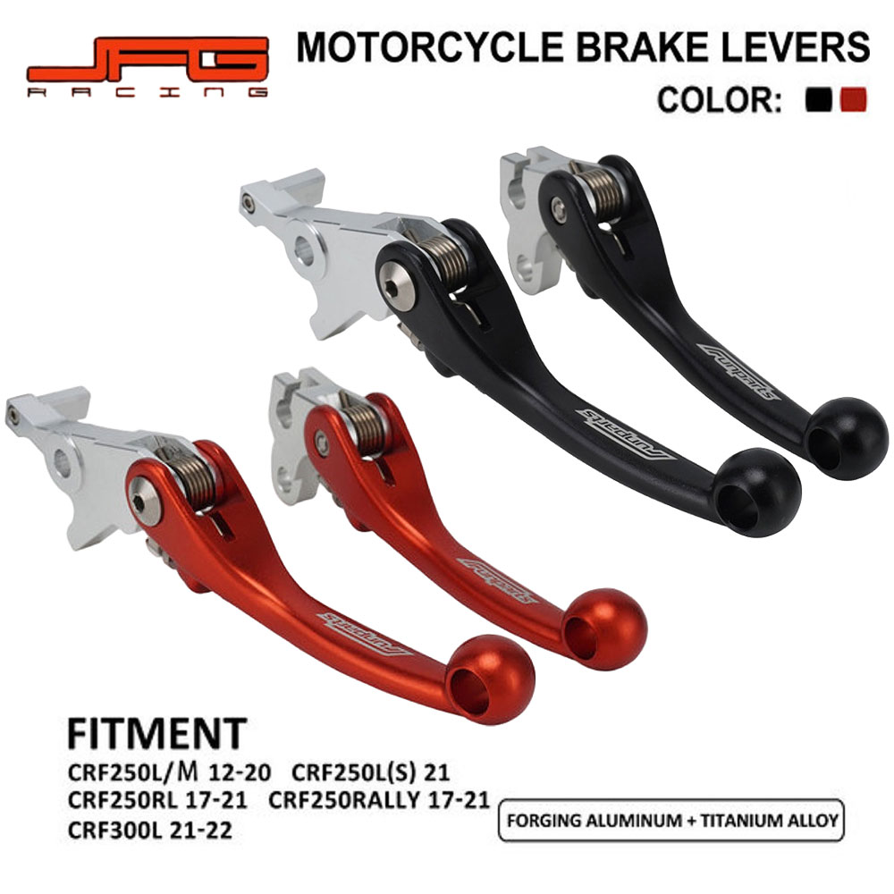 Rakuten - 【CNCアルミ】 ブレーキ＆クラッチレバーセット CRF250R(07-20)/450R(07-20)/250RX(19-20)/450RX(17-20)/450RWE(19) 対応 レッド / ブラック